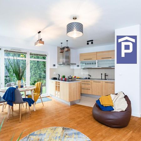 Ferienwohnung Superapart Wilanowska 7, "Pet-Friendly With Elevator & Parking" Warschau Exterior foto