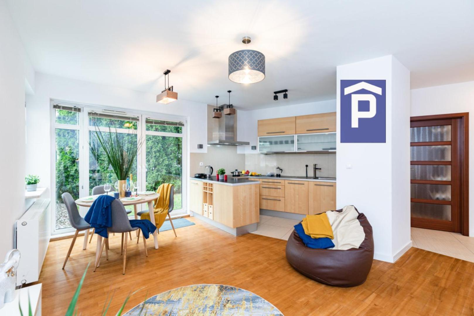 Ferienwohnung Superapart Wilanowska 7, "Pet-Friendly With Elevator & Parking" Warschau Exterior foto